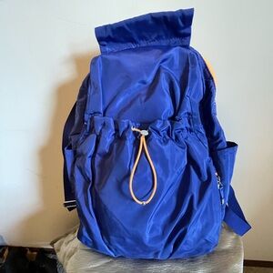 Blue Backpack with Orange Accents
Baggalinni